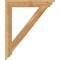 Ekena Millwork Traditional Traditional Rough Sawn Bracket, Western Red Cedar, 4"W x 30"D x 36"H BKT04X30X36TRA01RWR - alternate 3